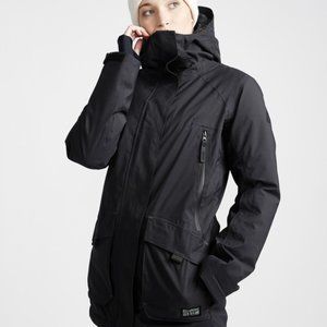 NWOT Women's M Billabong Trooper Stx Insulated Jacket in Black